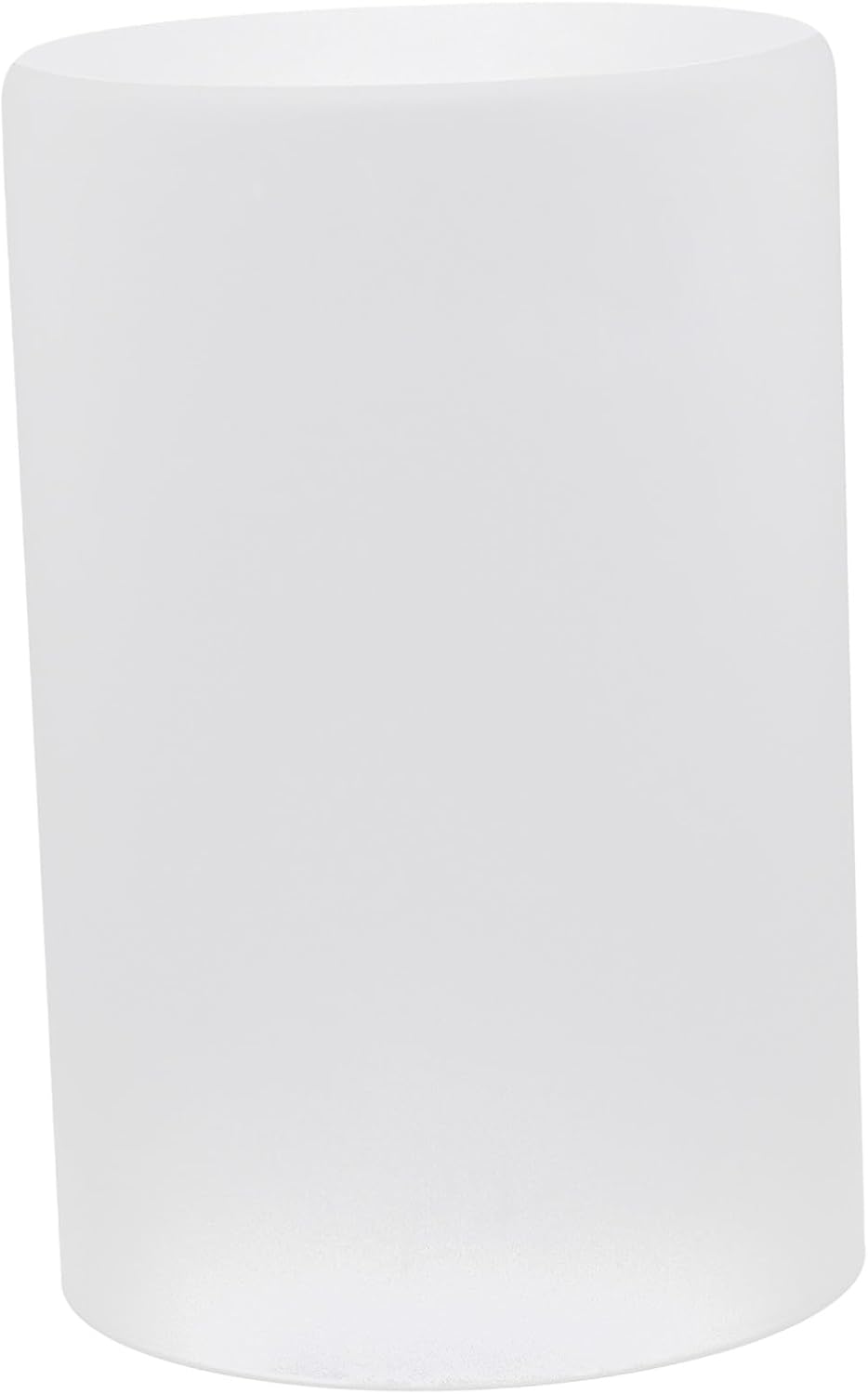 3pcs Frosted Glass Lampshades for Chandeliers Ceiling Lights Height Replacement Shades with Frosted Finish for Pendant Fixtures and Wall Sconces