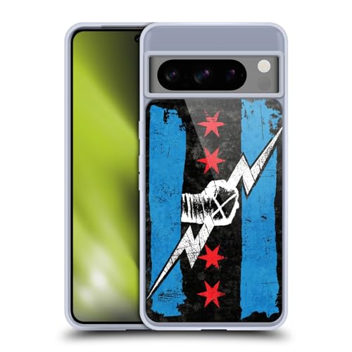 Head Case Designs Officially Licensed WWE Return CM Punk Soft Gel Case Compatible with Google Pixel 8 Pro