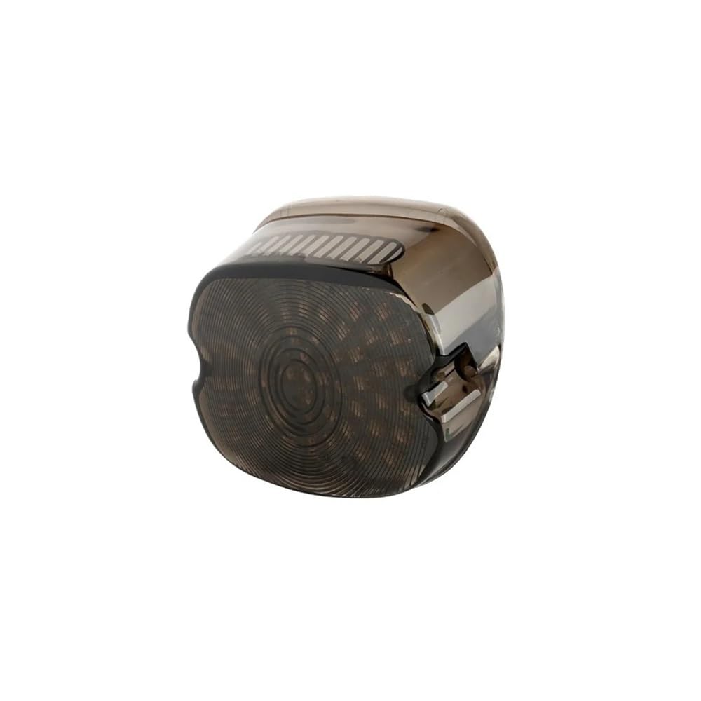 SinSed Moto luce freno stop Lampada freno fanale posteriore a LED per moto 1pc con lente fumé per Har&ley