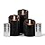 Pandaing Pack of 3 Black Regular Textured LED Flameless Flickering Battery Operated Candles with Remote and Timer, Real Wax Pillar Candles for Festival Wedding Halloween Christmas Home Party Decor