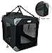 EliteField 3-Door Folding Soft Dog Crate with Carrying Bag and Fleece Bed (2 Year Warranty), Indoor & Outdoor Pet Home (42