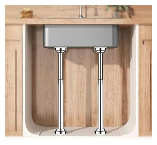 Installation sécurisée du lavabo avec le support d'évier encastrable réglable - 2