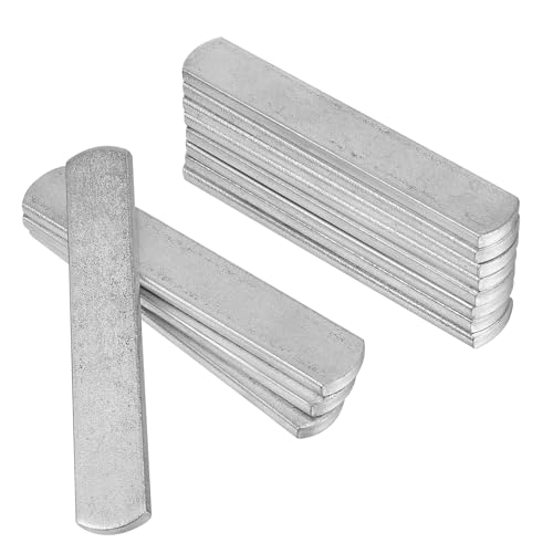 Kisangel 12 Pcs Steel for Weighted 200g Each Strength Training Fitness Equipment Safe Rounded Edges