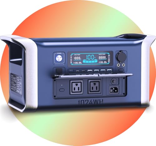 UAPOW �ݑ��×p1000W 1500W 2000W�|�[�^�u���d��1000wh�É��d�� �l�H�ċz��/�_�f�Z�k��/���x�b�h ��Ԃ����SMAX 3000W 2500W (AP00-1024 wh)