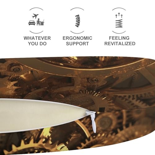 Almohada de espuma viscoelástica cervical tamaño único miniatura 5