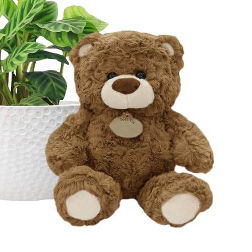 Generisch Juguetes de peluche | Muñeco de peluche suave de 20 centímetros - Figura de oso de peluche - Para novia, cumpleaños, niños, niñas, adultos, día de San Valentín, Pascua y Navidad