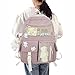 HNHN Mode Taille Packs Accessoires Sac À Dos Mignon Sac À Dos Fournitures Scolaires Kawaii pour L'école Tout-Petits À Dos Main Portefeuille De Téléphone Portable pour Femmes