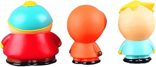 Miniatura 3 de ZJYJING Figures Toys - Juego de 5 piezas de personajes de dibujos animados Eric Cartman, Stan Marsh, Kyle Broflovski, Kenny McCormick y Butters