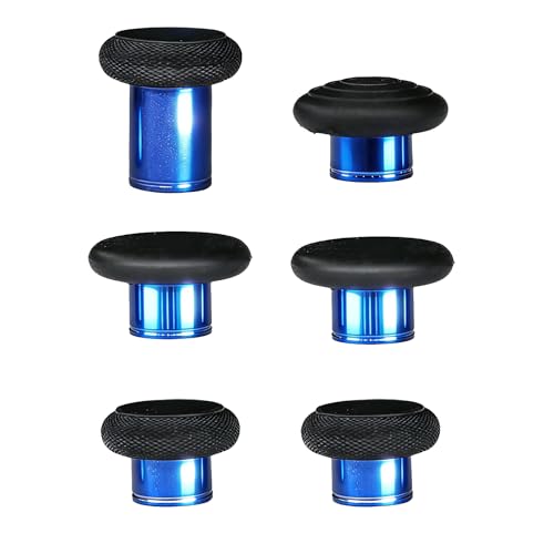 Image of 6 in 1 Metal Thumbsticks Replacement for Xbox Elite Series 2 Controllers, Thumbsticks for Elite Series 2 Core Controllers, Elite Series 2 Controller Replacement Thumbsticks,Blue