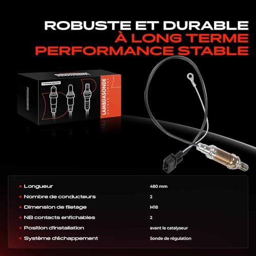 Capteur d'Oxygène Sonde Lambda pour Rouler Sereinement en Passat Variant - 4