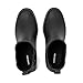 Lands' End Waterproof Rain Boots for Women, Comfortable Ankle Chelsea Boots Women, Burgundy or Black Womens Rain Boots - Black, 8 Medium