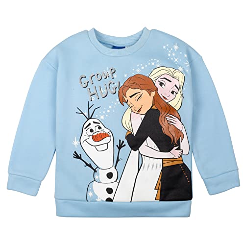 Disney Frozen Princess Anna Elsa Baby Girls Sweatshirt and Leggings Outfit Set Infant to Big Kid4