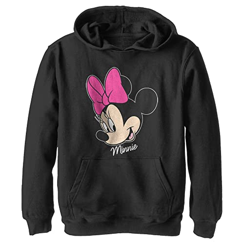 Sweat à capuche Minnie Disney noir XL pour protéger votre enfant du froid avec style