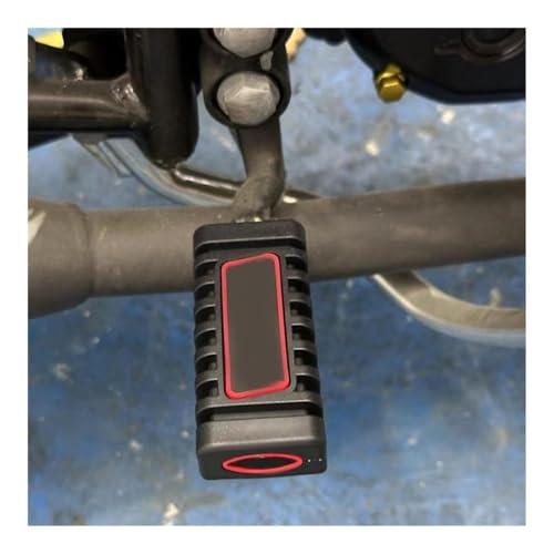 Repose-pieds de moto antidérapants avec texture caoutchouc durable