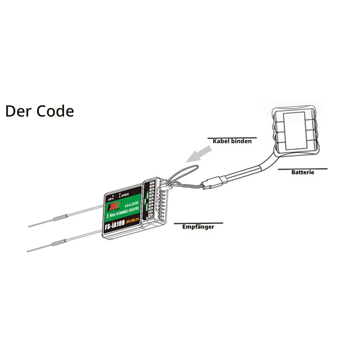 DTXMX Flysky FS-i6X 10 Kanal RC Sender 2.4G fernsteuerung mit FS-iA10B 10CH empfänger Radio Control System für Starrflügler Flugzeug FPV Racing Drohne Mode 2