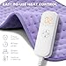 Heating Pad for Back Pain Cramps Relief - Electric Heating Pad for Neck/Shoulder/Muscle Pain - 6 Heat Settings, Auto Off, Moist Heat Options, Machine Washable, Mothers Day Gifts for Mom, Women - XL