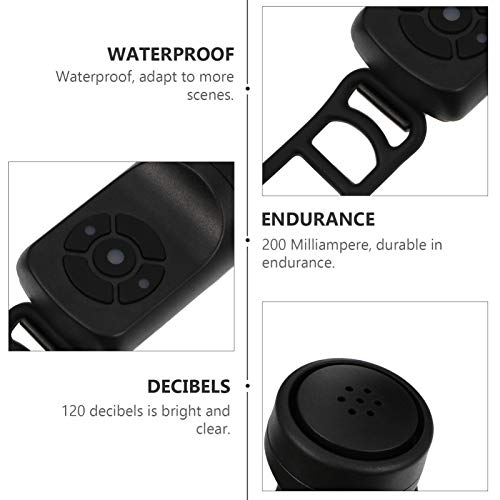 BESPORTBLE Bicicleta Elétrica Sino Buzina de Bicicleta Alto Anel de Bicicleta Sino Buzina de Bicicle