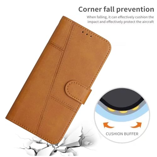 Image of for Vivo Y400 Pro 5G Flip Cover Leather Finish | Inside TPU with Card Pockets | Wallet Stand | Complete Protection Flip Case