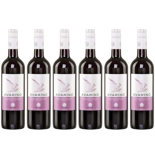Imiglykos Avarino rot 6x 0,75l Nestor Wines | Lieblicher Rotwein aus Griechenland | 11,5% Vol.