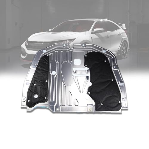 Engine Splash Shield Guard for Honda Civic 2016 2017 2018 2019 2020 2021 OE# - LEVANLIGHT 74110-TBA-A00 90674-TY2-A01