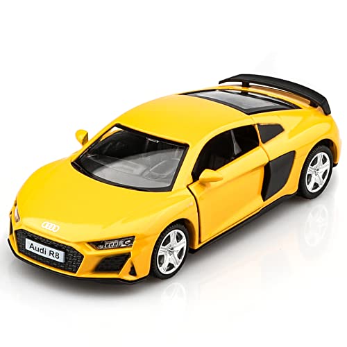 TOKAXI 1/36 Scale Audi R8 Diecast Model Cars,Pull Back Vehicles Toy Cars,Cars Gifts for Boys Girls