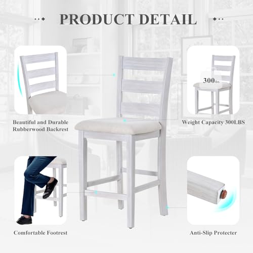 COLAMY-Modern-Counter-Height-Bar-Stools-Wooden-Bar-Stools-Set-of-2-25-Inch-Upholstered-Fabric-Barstools-with-Backs-and-Wooden-Legs-for-Kitchen-Island-Dining-Room-Bar-Shop-White-Wash COLAMY Modern Counter Height Bar Stools Wooden Bar Stools Set of 2 25 Inch Upholstered Fabric Barstools with Backs and Wooden Legs for Kitchen Island Dining Room Bar Shop White Wash