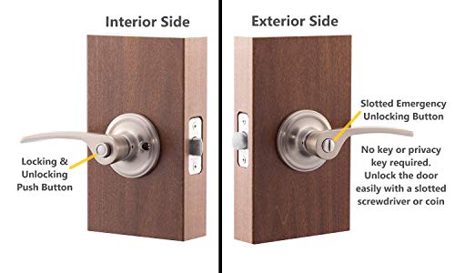 Copper Creek Kl2231Ss Non-Handed Lever, Satin Stainless #TOP1