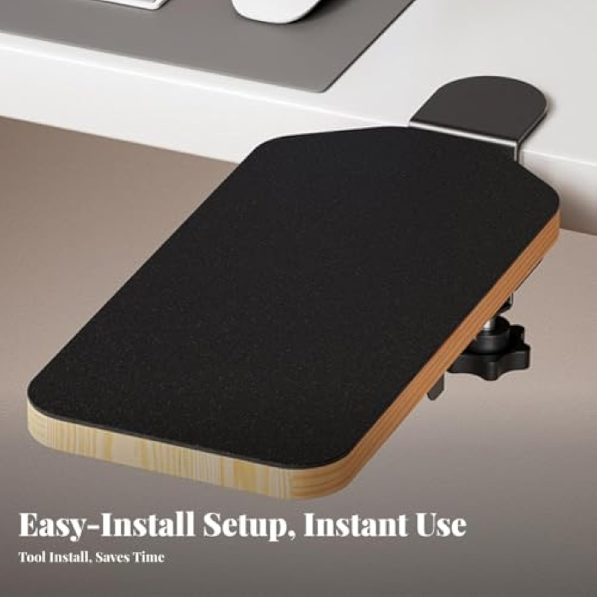 Rotatable Computer Armrest Support for Desk, Fatigue Relief for Users