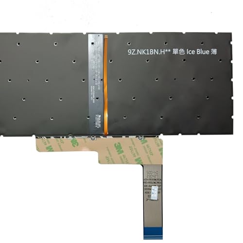 Clavier rechange MSI Katana 15 MS-1585 Pulse 17 Cyborg 15 rétroéclairé