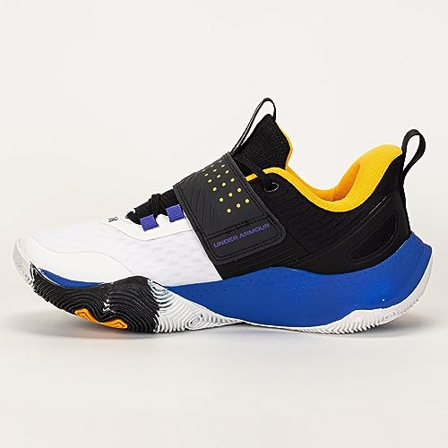 Tênis Under Armour Buzzer Se Masculino Basquete Branco/Preto/Azul 39