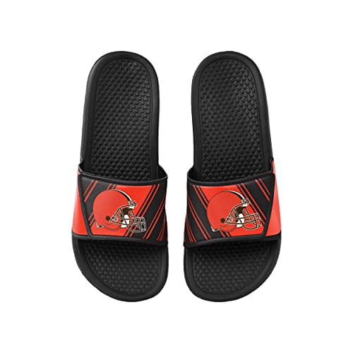 Image of FOCO mens NFL Team Logo Legacy Sport Slide Sandals