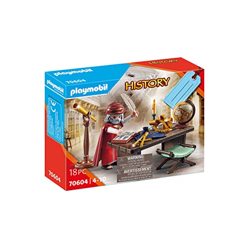 Playmobil Astrônomo Galileu - History - 70604