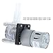 Asixxsix High Flows Peristaltic Pump, 500ml/min, Stainless Steel, Industrial Peristaltic Metering Pump, Aquarium Lab Analytical, 12V