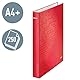 Leitz WOW 42410026 Ringbuch 2, bis zu 250 Blatt, Rücken 40 mm, A4, rot