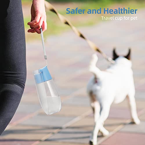Portable Dog Water Bottle For Walking, 20 Oz Dog Water Bowl Dispenser, Leak-Proof Water Bowl Pet Water Bottle, Dog Travel Water Bottle, Large Capacity Dog Accessories For Puppy Small Medium Large Dogs #TOP1