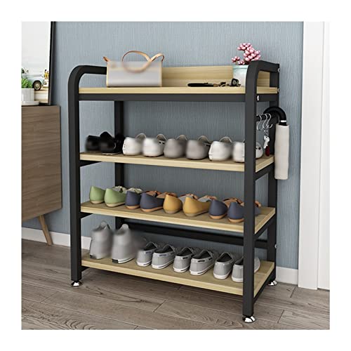 Étagère à chaussures robuste et peu encombrante meuble de rangement vertical