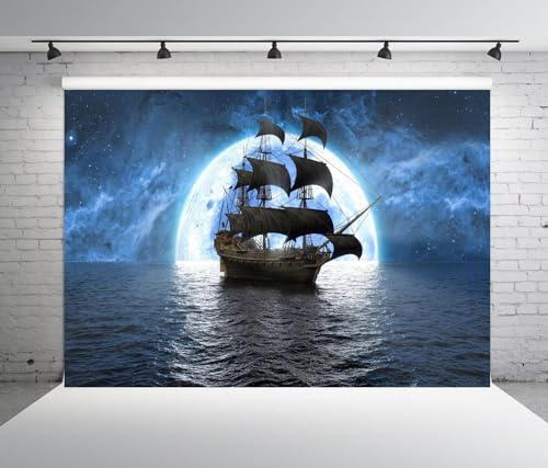 Toile Halloween grand format 3x2,4m avec impression haute définition océan - 2
