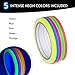 Glow King Blacklight Reactive Glow Tape | Premium UV Fluorescent Neon Party Gifts for Events | Multipurpose Luminous Colored Tape for Room Decoration | Glow in The Dark Cloth Tape – 0.25 in x 30 ft