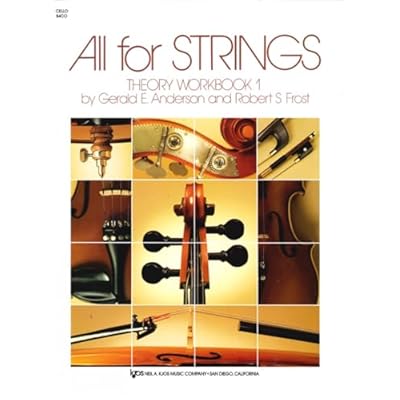 All for Strings Theory Workbook 1 Cello