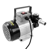 Pompa diesel elettrica, 550 W, 60 l/min, 220 V, 2800 giri/min, in ghisa e lega di alluminio, portatile, per camion, escavatore e barca