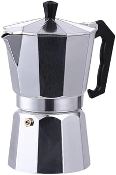 Espresso Maker, Italian, Mocha Pot, Large Capacity, Aluminum Coffee Maker, Espresso Percolator Pot, Moka Maker, Espresso Machine, Espresso Shot Maker, Direct Fire Type, Coffee Supplies, Outdoor