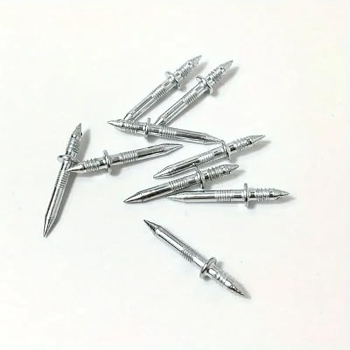 100-Piece Hidden Dual-Head Trim Nail Kit with Precision Sleeve Tool – Baseboards, Door Frames, Wall Panels for DIY Home Projects