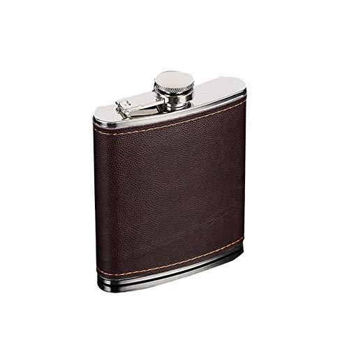 heaven2017 Stainless Steel Hip Flask for Vodka Whiskey Alcohol Leak