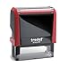 Produktbild Trodat Printy 4913 - Custom - Gehäusefarbe Rot (Abdruckfarbe Schwarz) - 58x22mm - 6 Zeilen - personalisierbarer Namensstempel, Adressstempel oder Firmenstempel - Lieferzeit 24-48 h