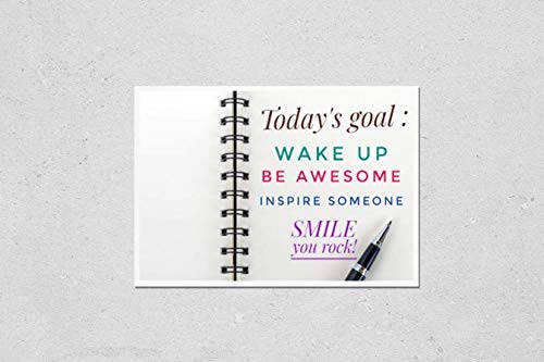 Wall Art Poster Print of Inspirational Motivational Quote - Today