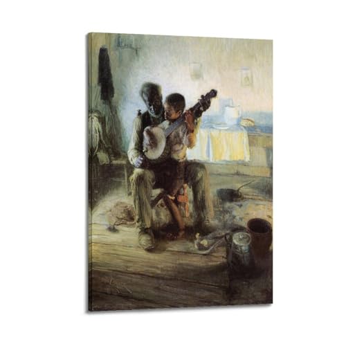 Henry Ossawa Tanner�i�o���W���[�̃��b�X���j�|�X�^�[�Ǒ����L�����o�X �o�X���[�� �x�b�h���[�� �f�R���[�V�������G�ǉ�f���炵���M�t�g20x30inch(50x75cm)