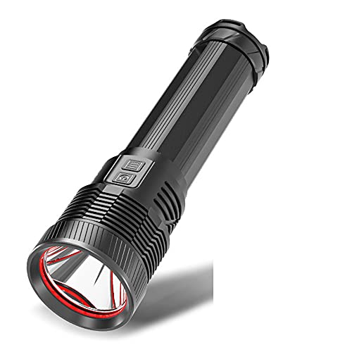 Preisvergleich Produktbild Linckry Wiederaufladbare Taschenlampe, XHP70led Taschenlampe Multifunktions-USB-wiederaufladbare Blendlampe mit Zoomausgang für den Außenbereich