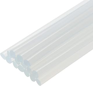 uxcell Mini Hot Glue Gun Sticks 6-inch x 0.27-inch for Glue Guns, Clear 15pcs