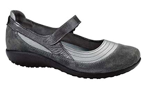 Image of NAOT Footwear Women's Kirei Maryjane with Cork Footbed and Arch Comfort and Support - Lightweight and Perfect for Travel- Removable Footbed