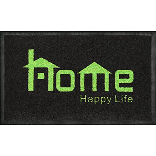 OEMATS Door Mat Front Indoor Outdoor Doormat,Super Absorbent Door Mat Washable Floor Rug Heavy Duty Rubber Outside Floor Rug for Entryway Patio,17"x29"